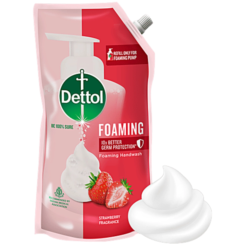 Dettol Foaming Strawb Hw 700M