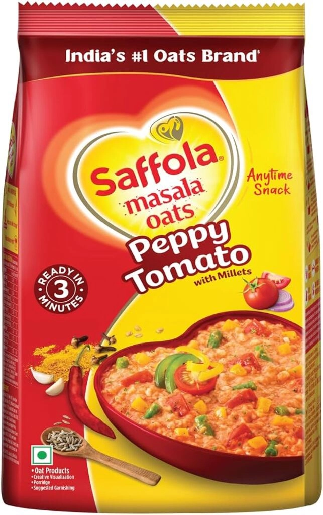 Saffola Peppy Tomto Oats 500G