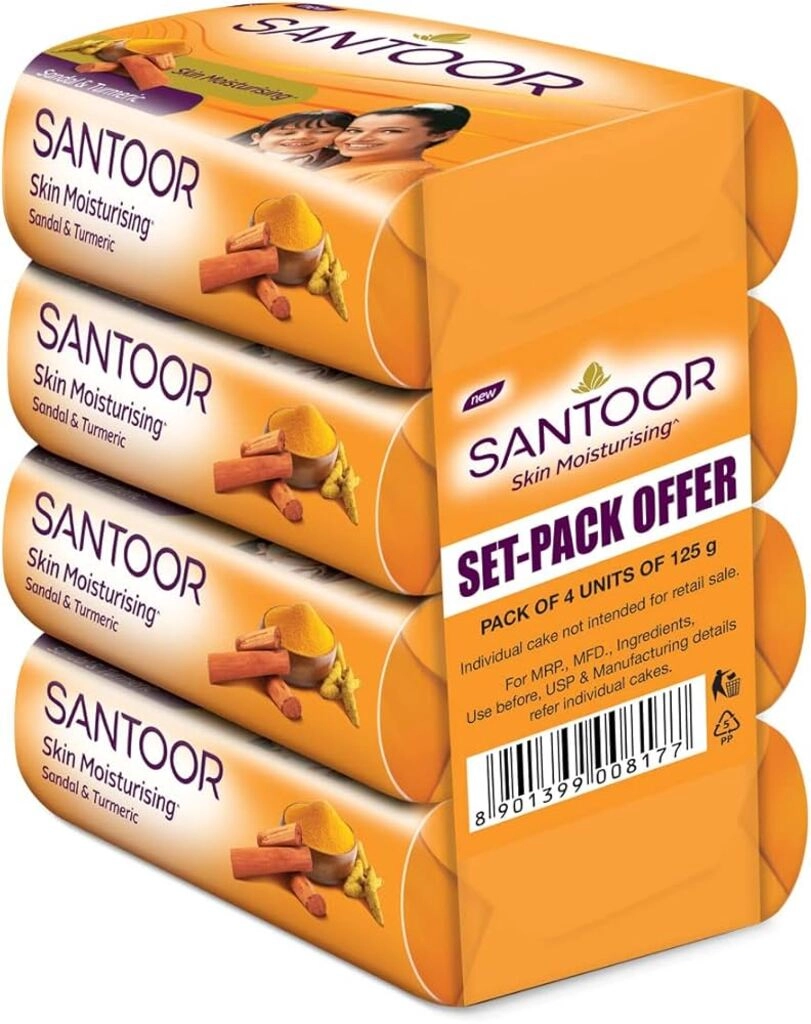 Santoor Sandl&Tur 4*125G+1Fre