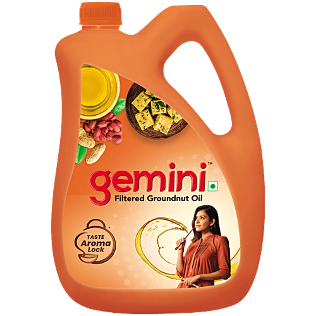 Gemini Groundnut Oil 5Lt