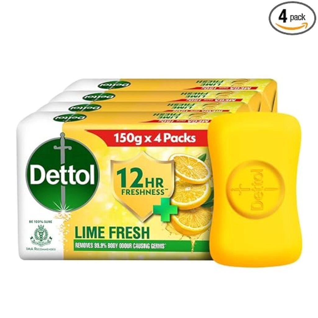 Dettol Lime Cool Soap 125*4