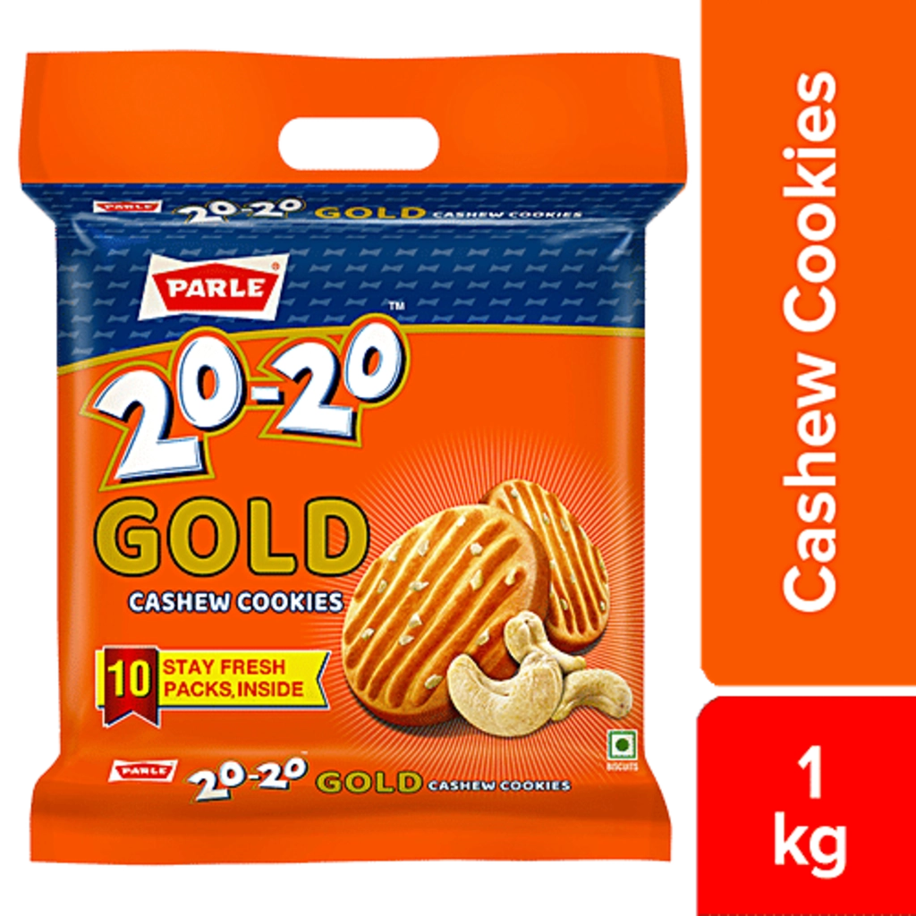 Parle 20-20 Gold Casew 1Kg
