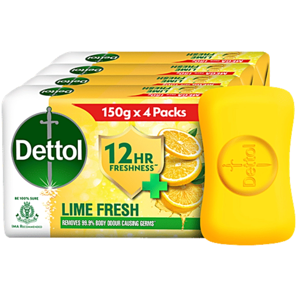Dettol Lime Cool Soap 100*4