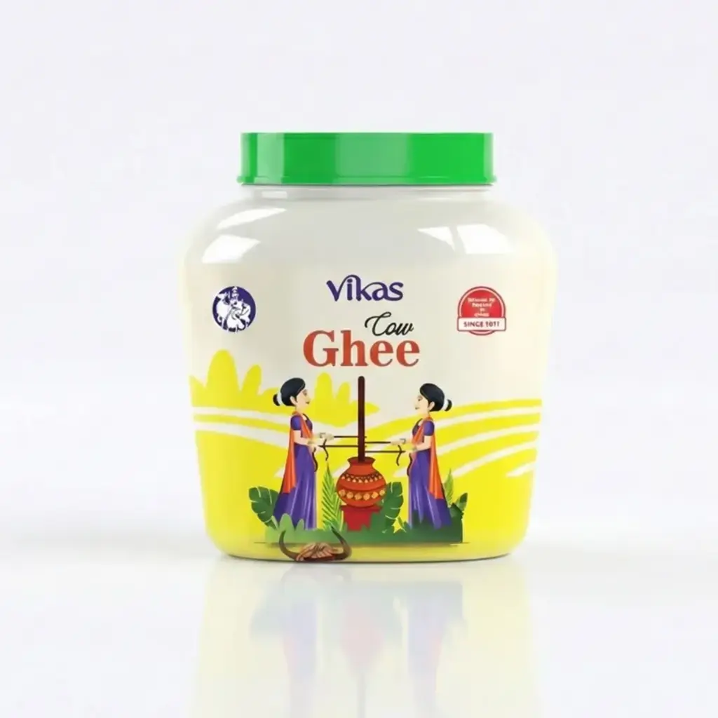 Vikas Cow Ghee 500 Ml Jar
