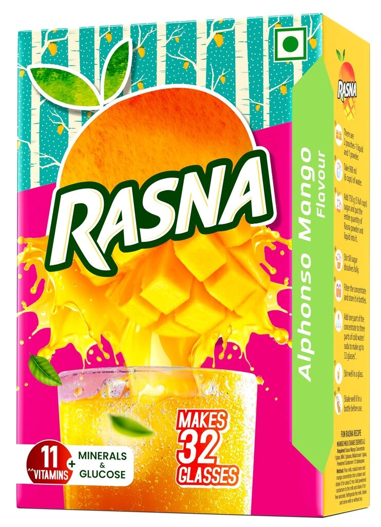 Rasna Mango 32 Glass