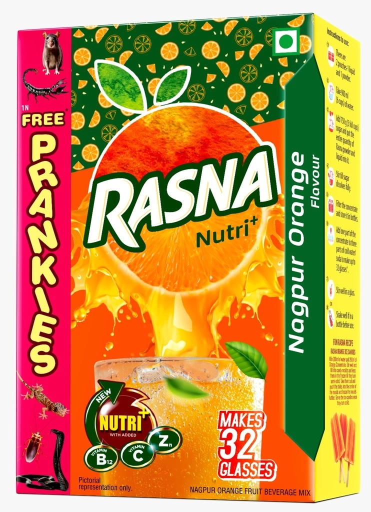 Rasna Orange 32 Glass