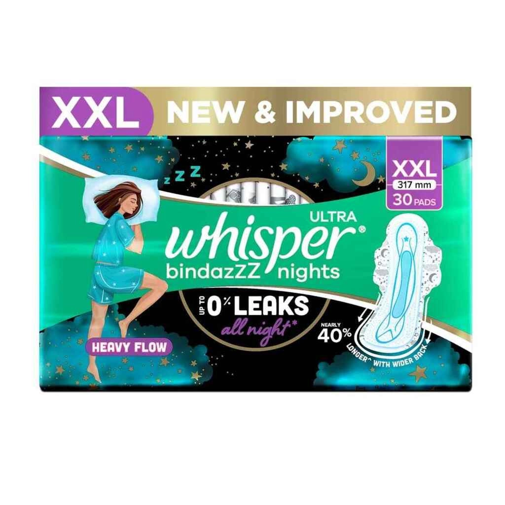 Whiser Bindazz Nights Xxl+30P