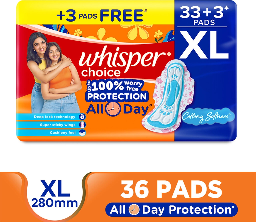 Whisper Choice Xl 36 Pad