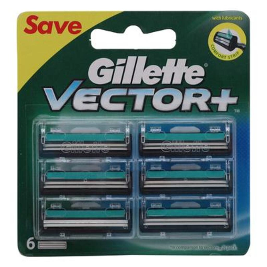 Gillette Vector+ 6Cartridg