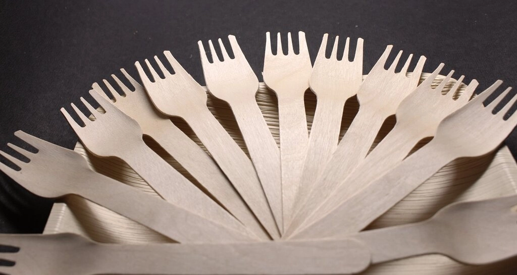 Wooden Fork 140 Mm