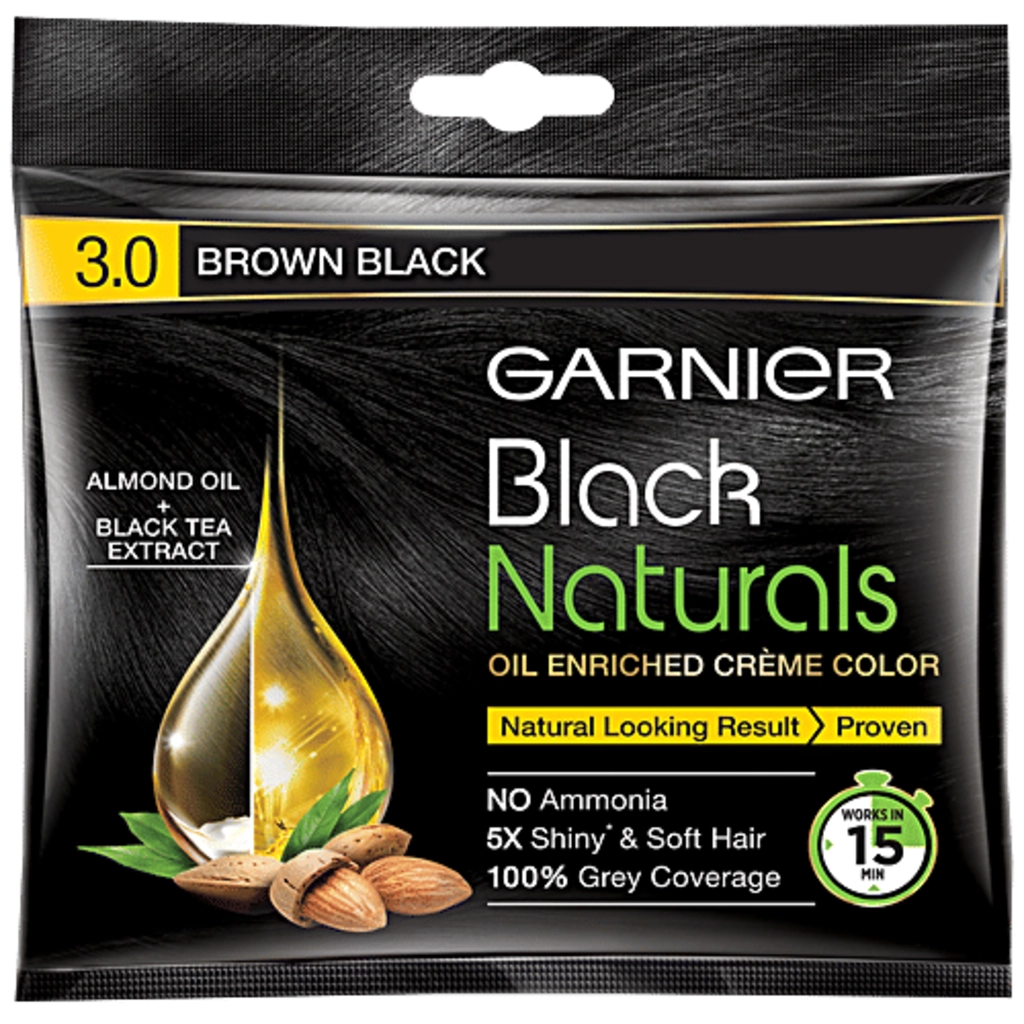 Garn 3 Brow Blck Colour Pouch