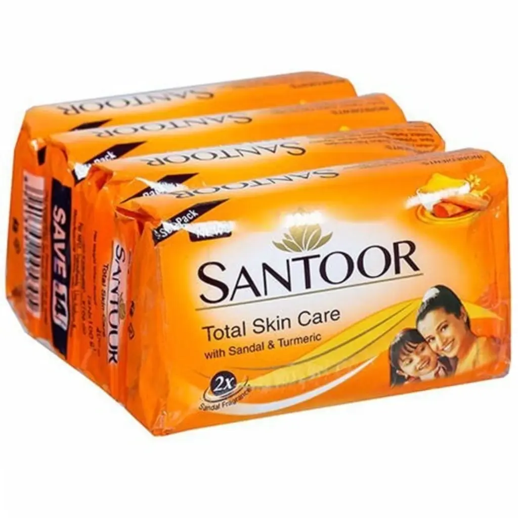 Santoor San&Alm Soap 100Gm*4