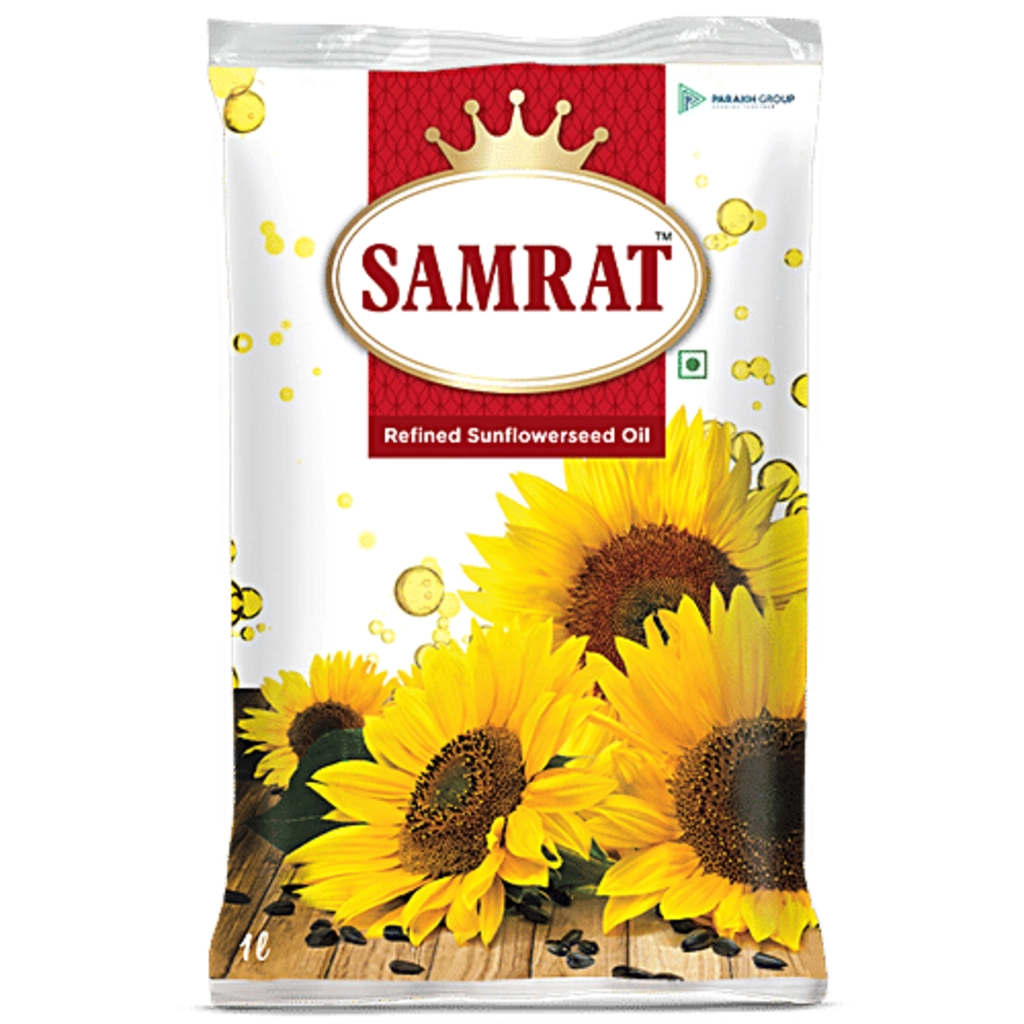 Samrat Sunflower Oil Pouch