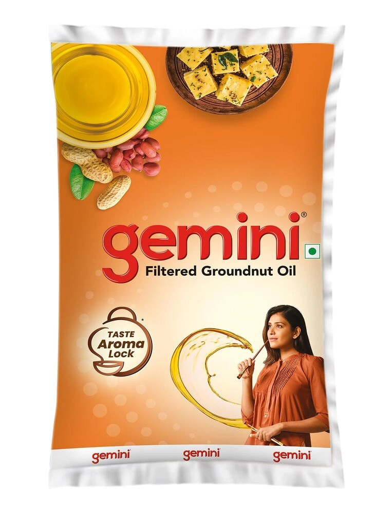 Gemini Groundnut Oil Pouch