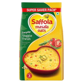 Saffola Veggie Twst Oats 500G