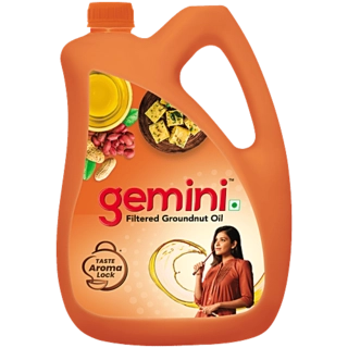 Gemini Groundnut Oil 5Lt