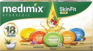 Medimix Ayur Skin Fit 125Gm*5