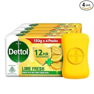 Dettol Lime Cool Soap 125*4