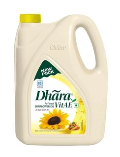 Dhara Sunflower Oil 5 L
