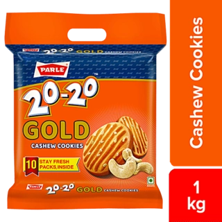 Parle 20-20 Gold Casew 1Kg