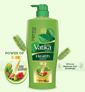 Dabur Vatika Shampoo 640 Ml