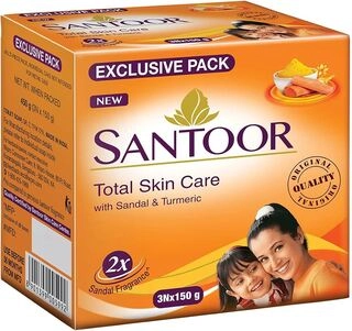 Santoor San-Tur Soap 150Gm*3