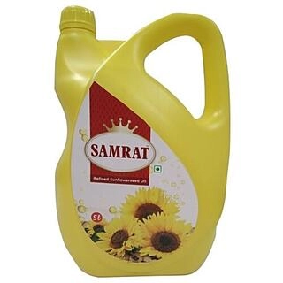 Samrat Sunflower Oil Can