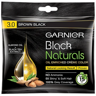 Garn 3 Brow Blck Colour Pouch