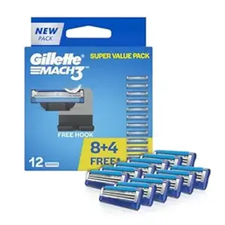 Gillette Mach3 12Pic Cartridg