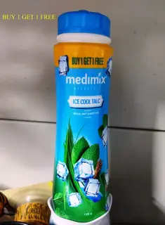 Medimix Ice Cool Talc 125Gm