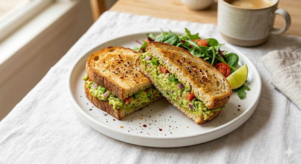 Creamy Avocado Sandwich