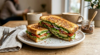 Veg Toast Sandwich