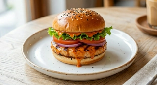 Spicy Peri Peri Burger