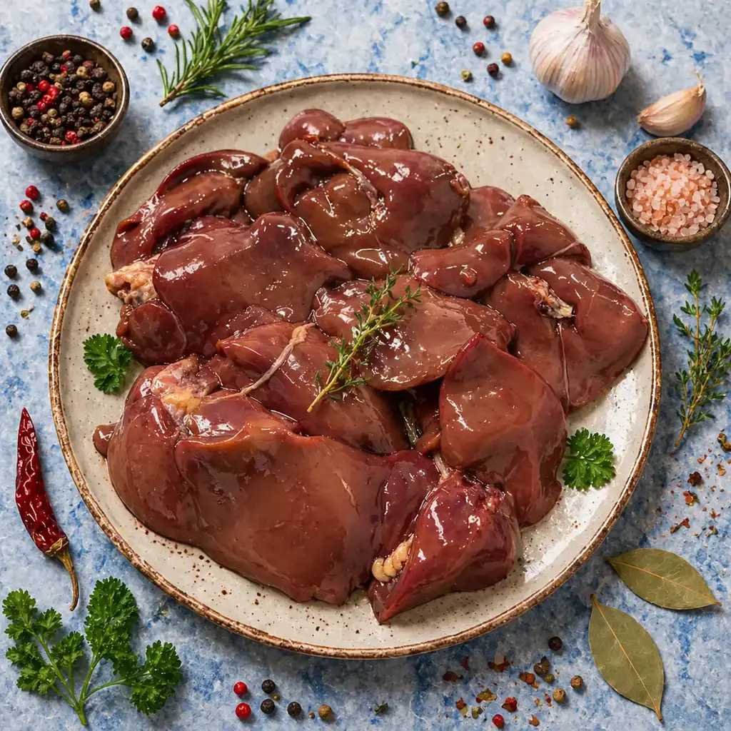 Chicken Liver and Heart