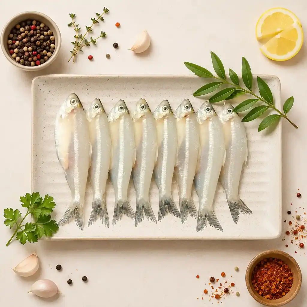 Silver Fish/White Sardine/Bolenjir/Veloori