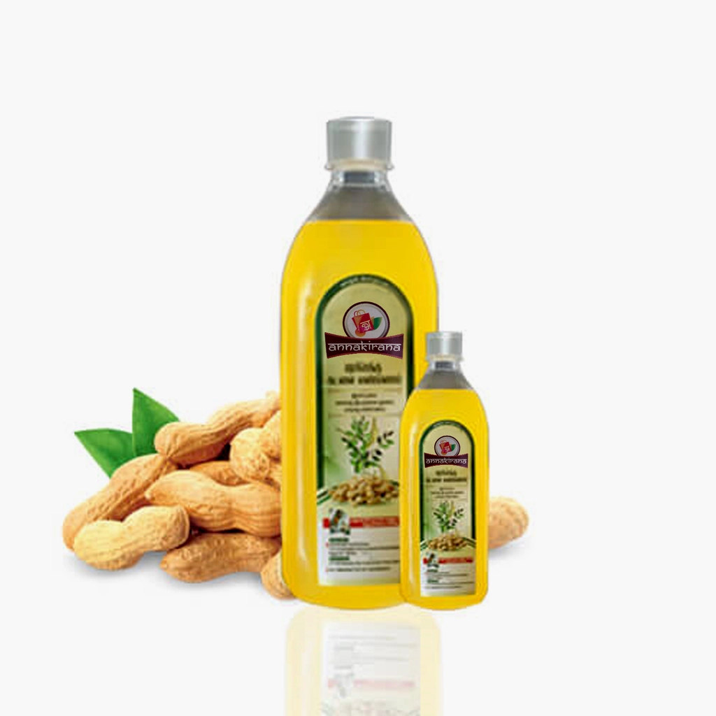 AK WOOD PRESS GROUNDNUT OIL BTL