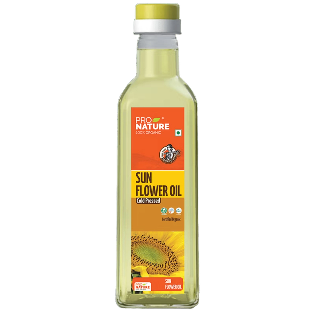 Organic Cold Pressed Sunflower Oil