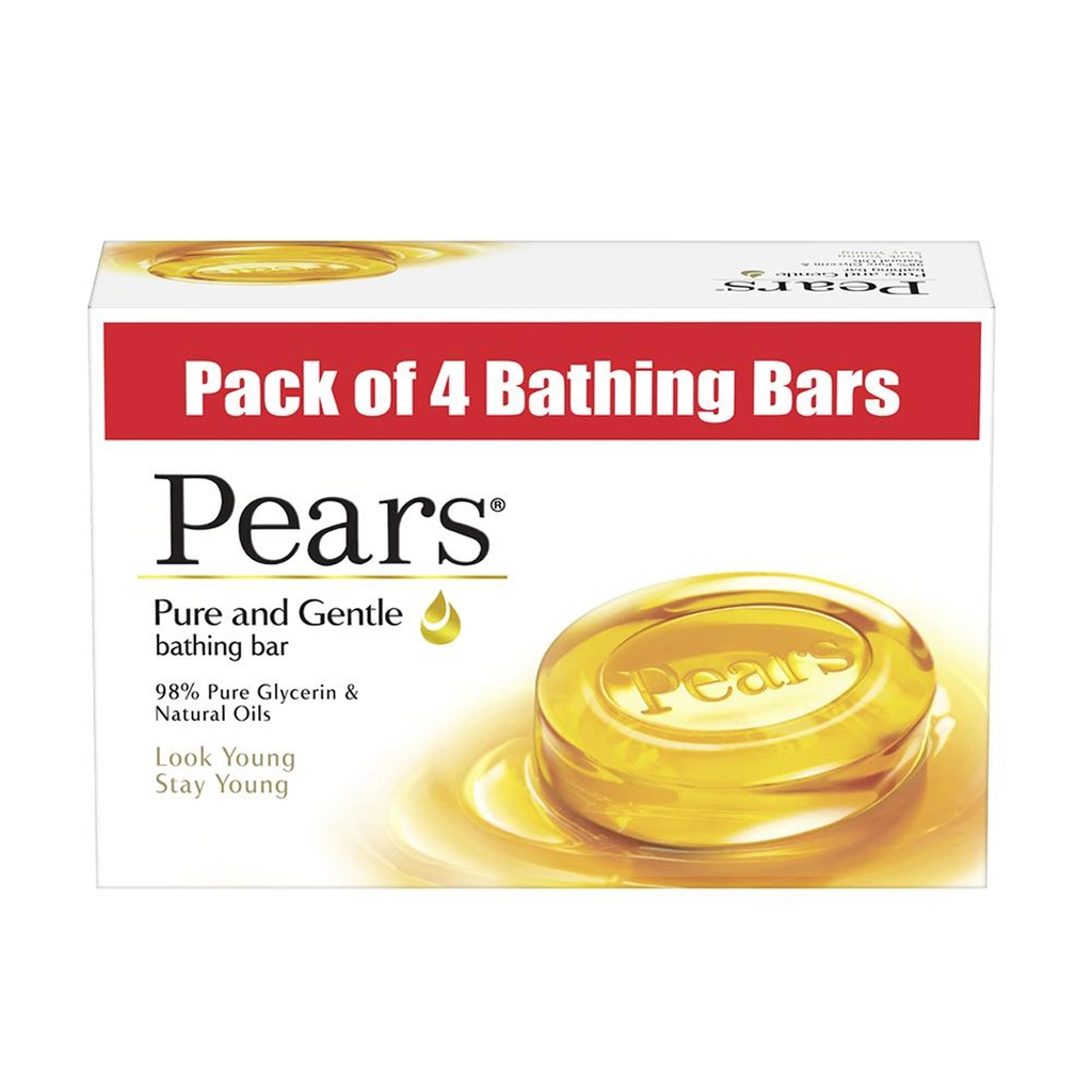 Pure and Gentle Pack of 4 Bathing Bars 4n*
