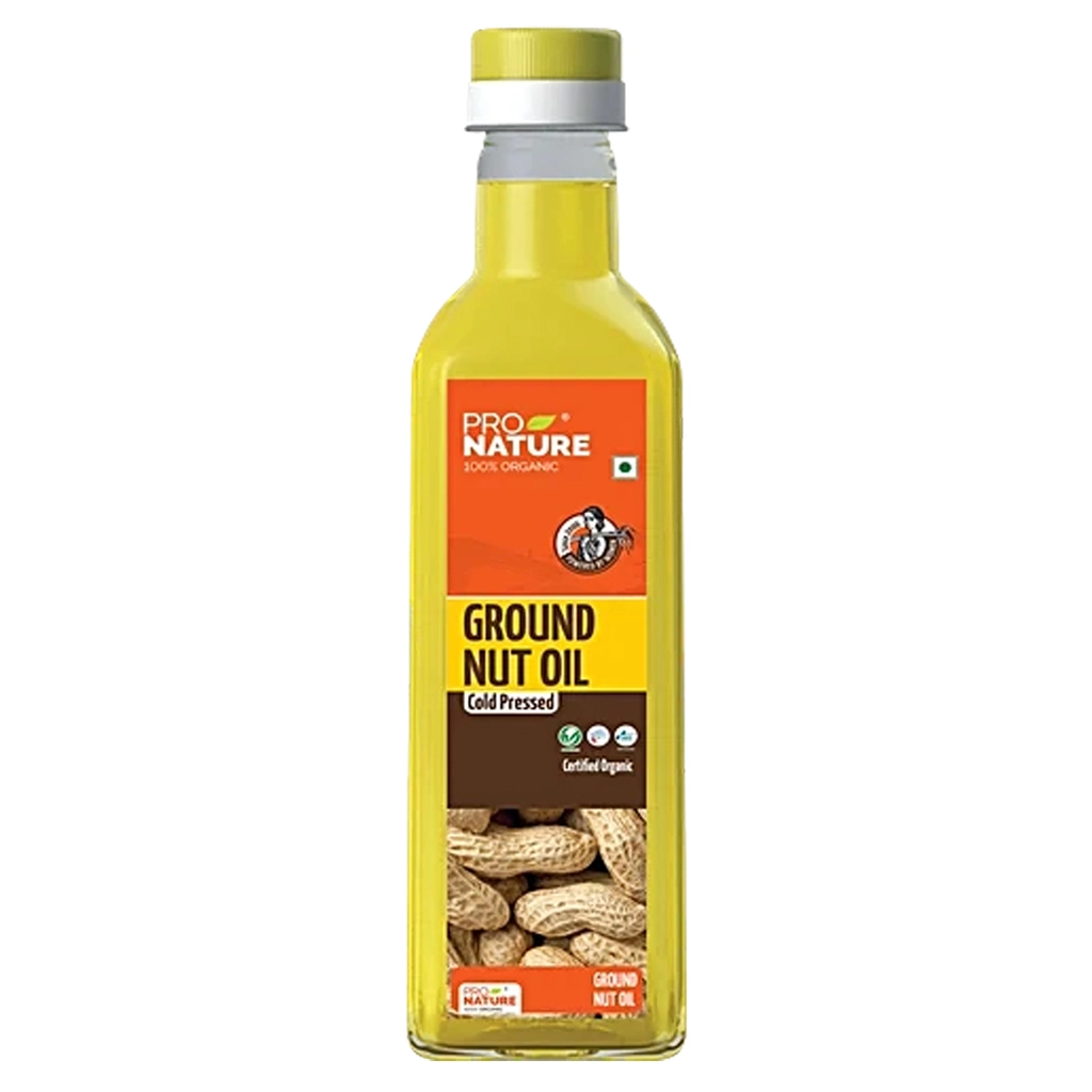 Organic Cold Press Groundnut Oil Btl