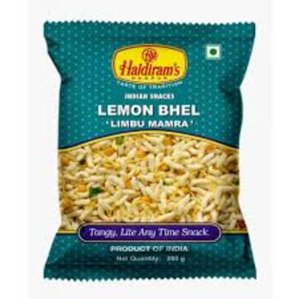 Lemon Bhel Mamra