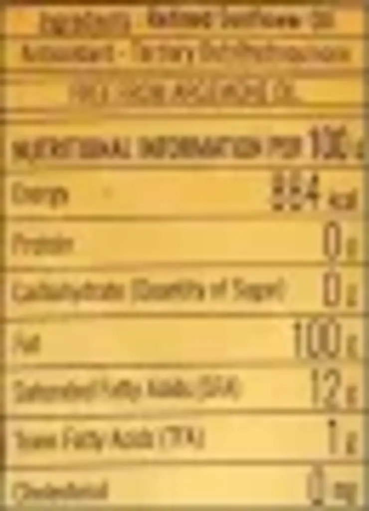 Refined Sunflower Oil