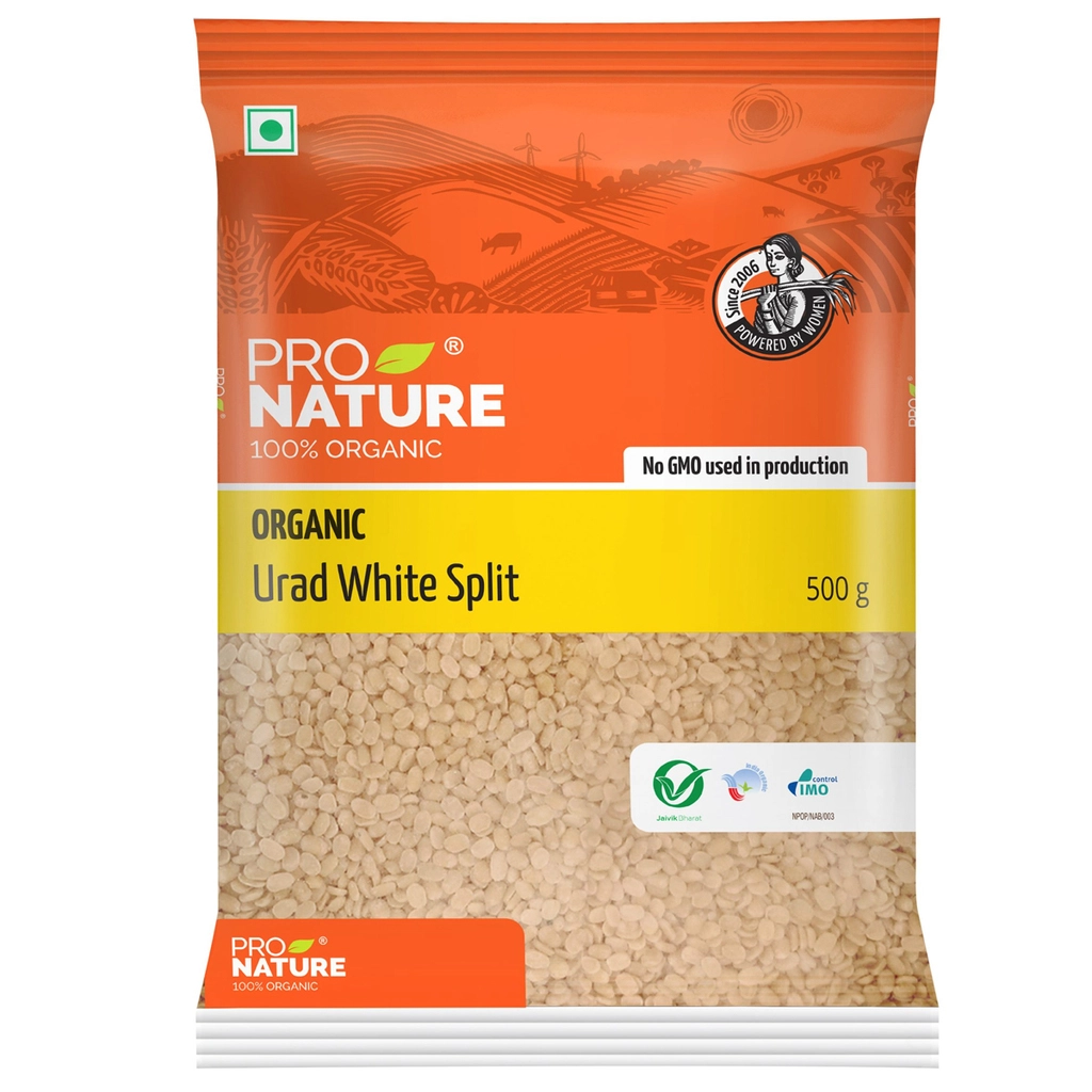 Organic Urad White Split