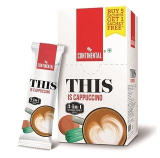 THIS IS CAPPUCCINO COFFEE 3-IN-1