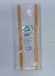 SANTRO COTTON WHITE ANGAVASTRAM 1.80MTRS