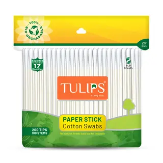 Tulip Cotton Bud{Rfl-100Stem}