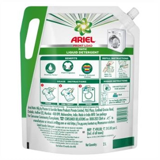 Front Load Liquid Detergent Pouch