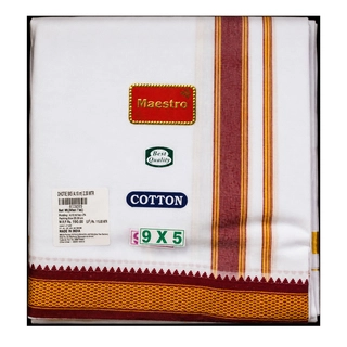 Maestro Kara Cotton Dhoti 9*5