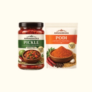 Pickles, Podi & Chutneys