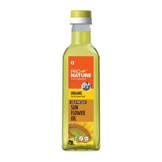 Organic Cold Pressed Sunflower Oil
