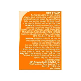 Fomaing Face Wash